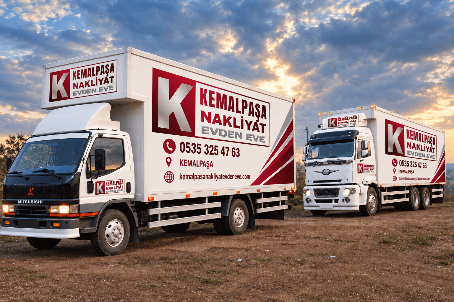 Kemalpaşa Nakliyat Evden Eve Araç Filosu
